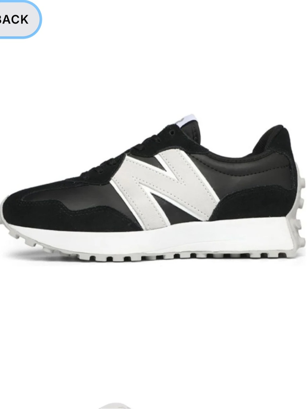 New Balance Black & White Men's Low-Profile Runner